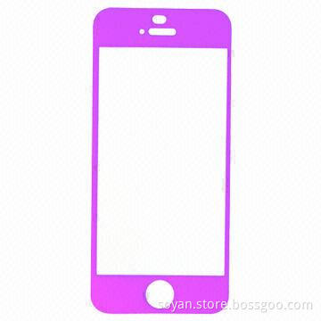 Customized screen protector for Apple's iPhone 5/5S